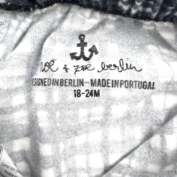 Noe & Zoe Black & White Leggings - Picture 5 of 7